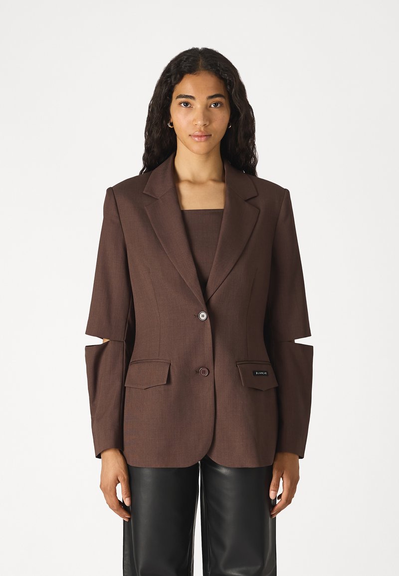 BLANCHE IGGY - Blazer - hot fudge