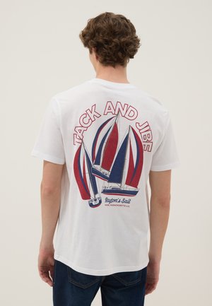 OVS, T-shirt con stampa - white