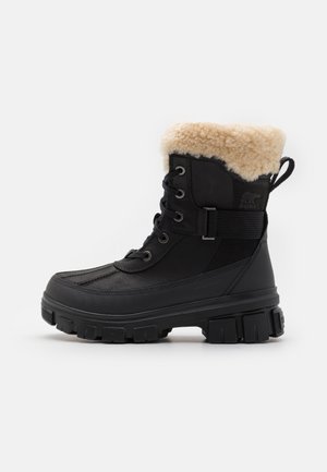 TORINO V PARC - Winter boots - black/sea salt