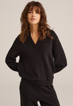 Sweatshirt - black