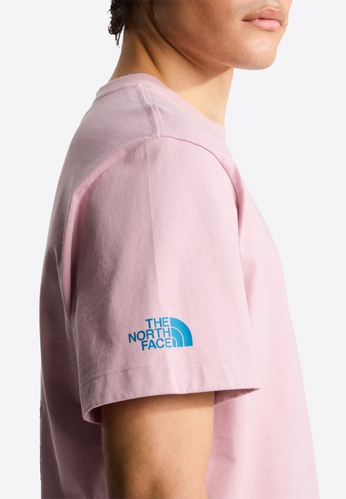 The North Face ALIEN SHORT SLEEVE TEE-GRAPHI. - Camiseta estampada - metal pink — photo 4