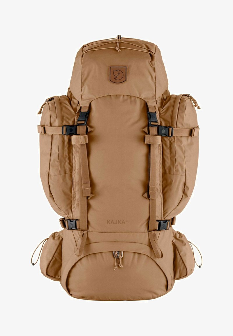 Fjällräven KAJKA 75 M/L UNISEX - Mochila de trekking - khaki dust