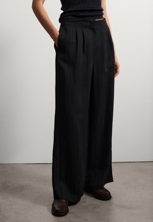 Stoffhose - gunmetal