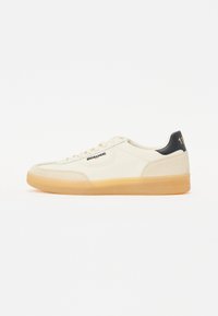 Selected, beige/black
