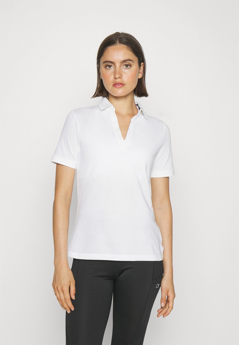 Calvin Klein Golf - OPEN NECK - Polokošeľa - white, Zväčšiť