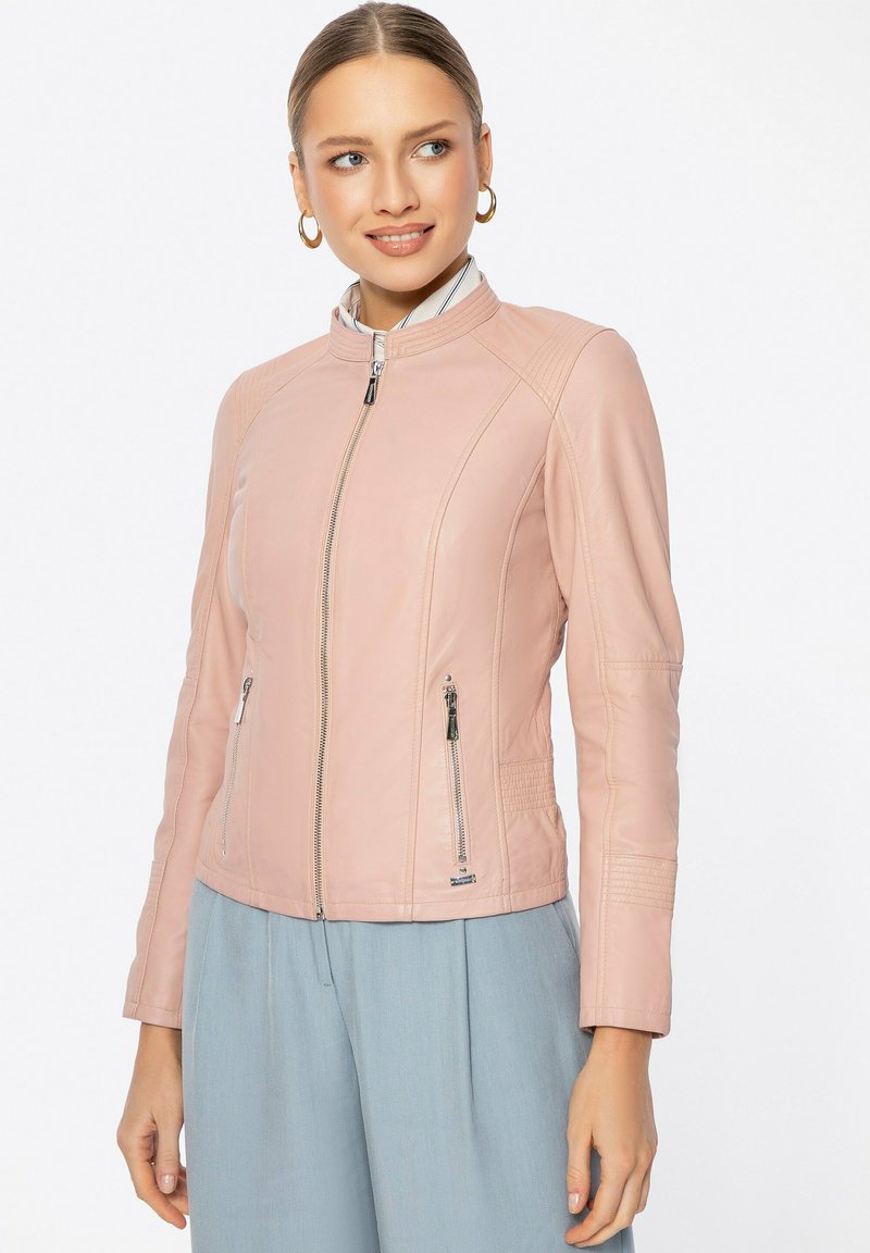 WITTCHEN Leren jas - pink