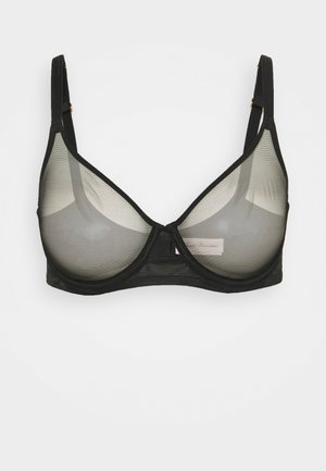 Agent Provocateur LUCKY BRA - Modrček s kostjo - black