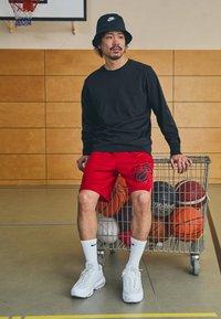 Nike Performance NBA MIAMI HEAT SHORTS - Klubbkläder - university red/white