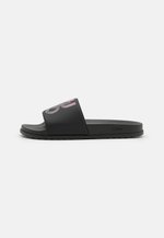 HUGO Match_it_Slid_emlg | Infradito Uomo | Colore Nero | Taglia 40 EU | Pelle Morbida E Comoda