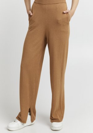 PZSARA - Pantaloni sportivi - tobacco brown melange