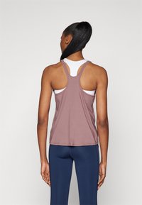 Nike Performance ONE CLASSIC TANK - Top - smokey mauve/black