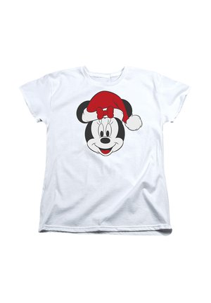 MINNIE MOUSE CHRISTMAS - Print T-shirt - white