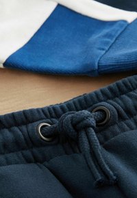 Next LONG SLEEVE COSY COLOURBLOCK AND JOGGERS SET  - Træningssæt - blue