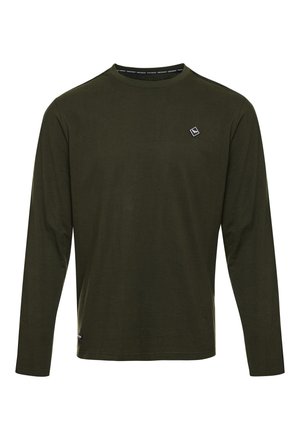 Threadbare, THBGAVIN - Camiseta de manga larga - dark khaki
