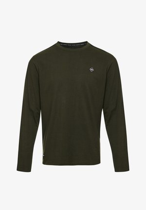 Threadbare, THBGAVIN - Camiseta de manga larga - dark khaki
