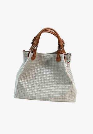 DrachenLeder, Handtasche - grau braun