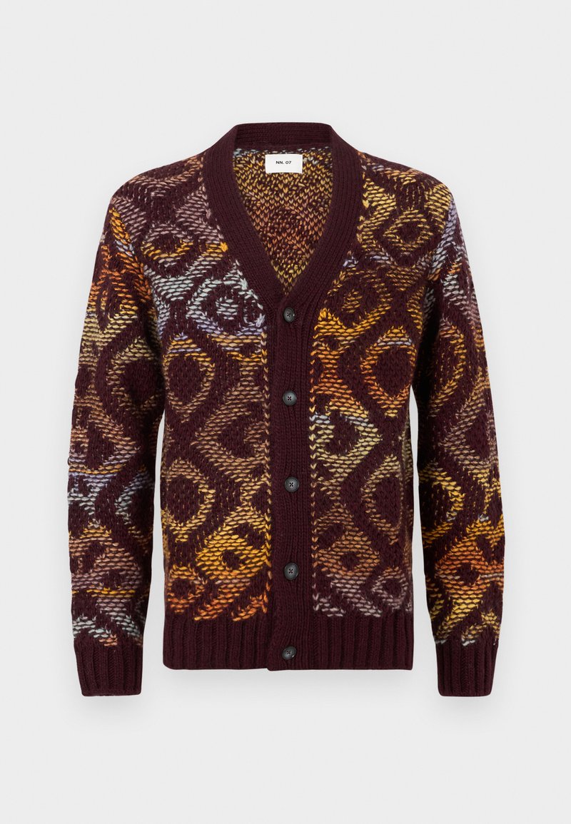 NN.07 Vest bordeauxrood