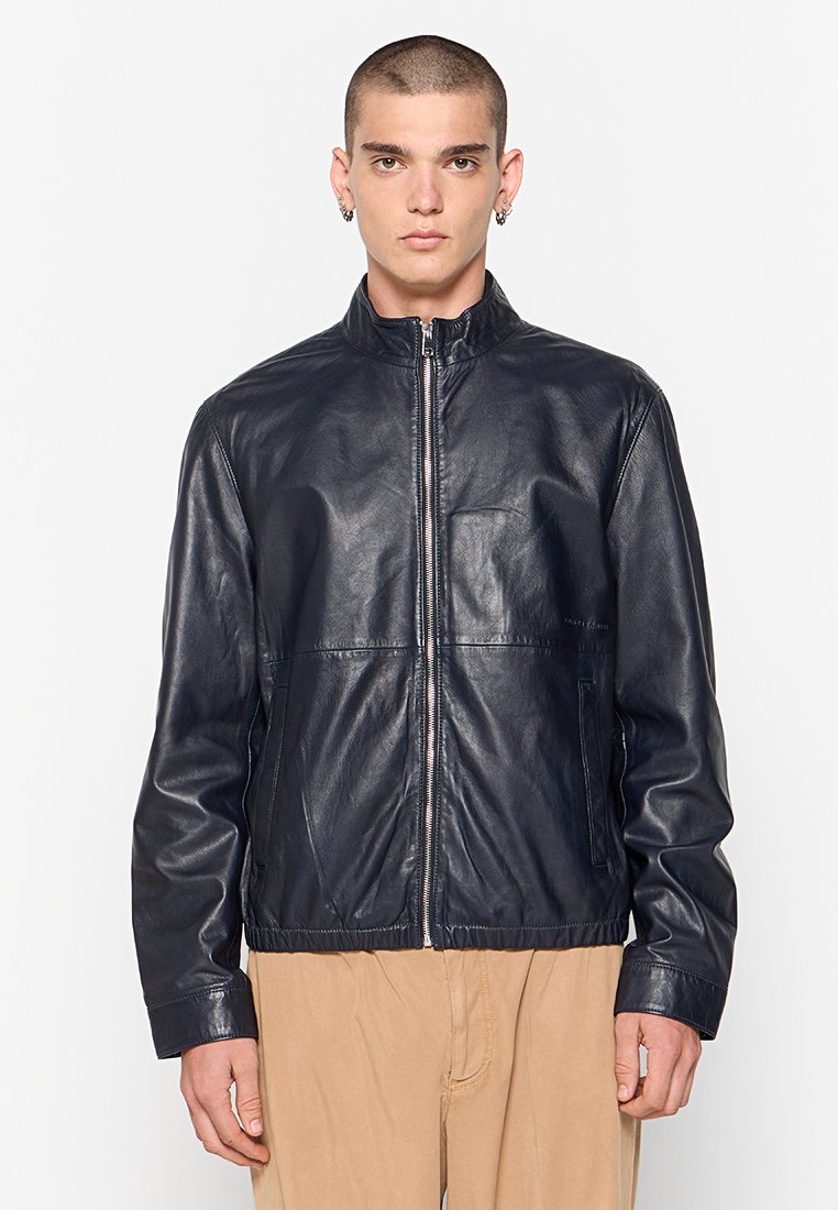 BALDESSARINI Leren jas zwart BALDESSARINI Leren jas zwart