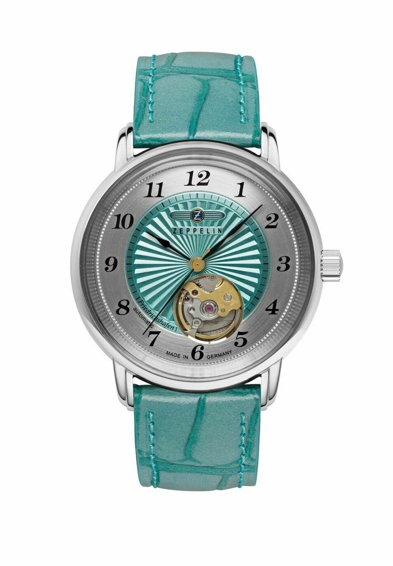 Zeppelin FRIEDRICHSHAFEN 8569-4 - Uhr - türkis
