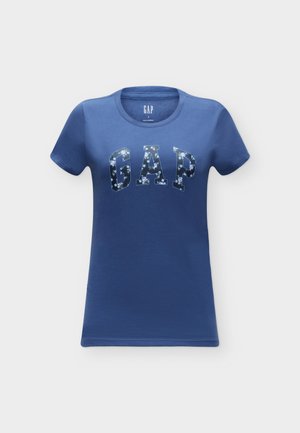 GAP, CLASSIC NOVELTY - Μπλουζάκι με στάμπα - blue track