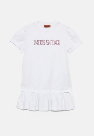 Missoni Robe en jersey - white