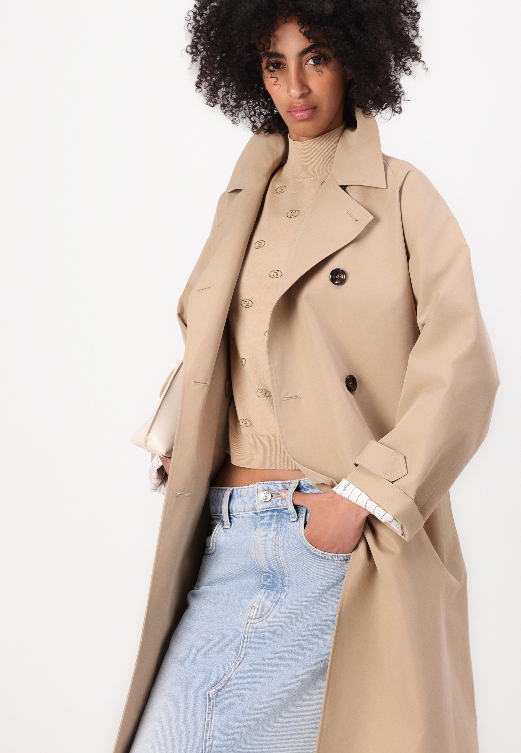 LIU JO SUGHERO - Trenchcoat - beige - Zalando