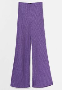 Bershka Tygbyxor - mauve