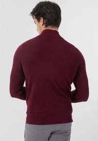 FRILIVIN FINE À COL CHEMINÉE   - Pullover - bordeaux