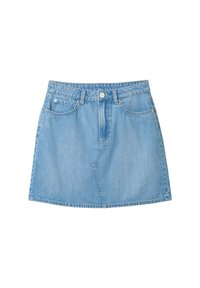 TOM TAILOR DENIM Falda acampanada - light-blue denim