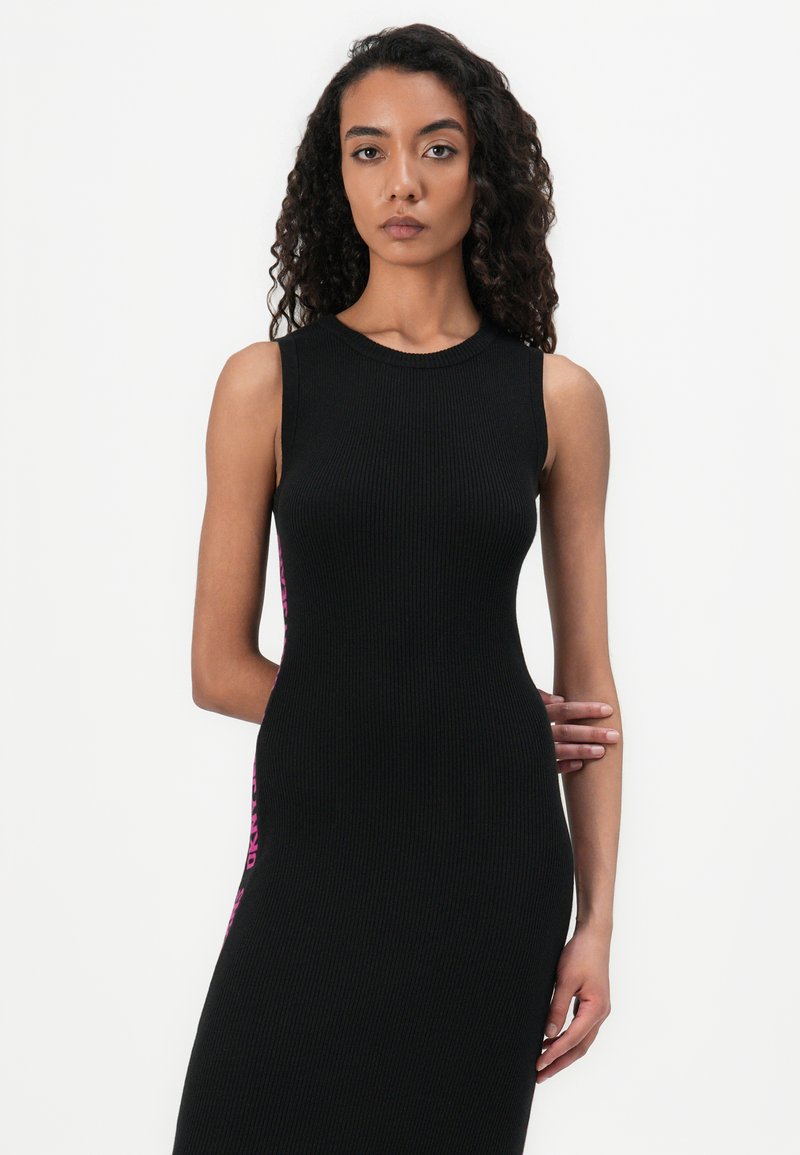 Costume Femme DKNY à Rayures Noires/gris - Taille 2 & 4, Laine/nylon, Occasion Très Bon état