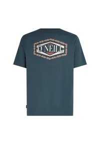 Turbāna īsām piedurknēm T-krekls, izgatavots no kokvilnas, ar lielu, rakstainu O'Neill logo, kas ir dimanta formā uz aizmugures.