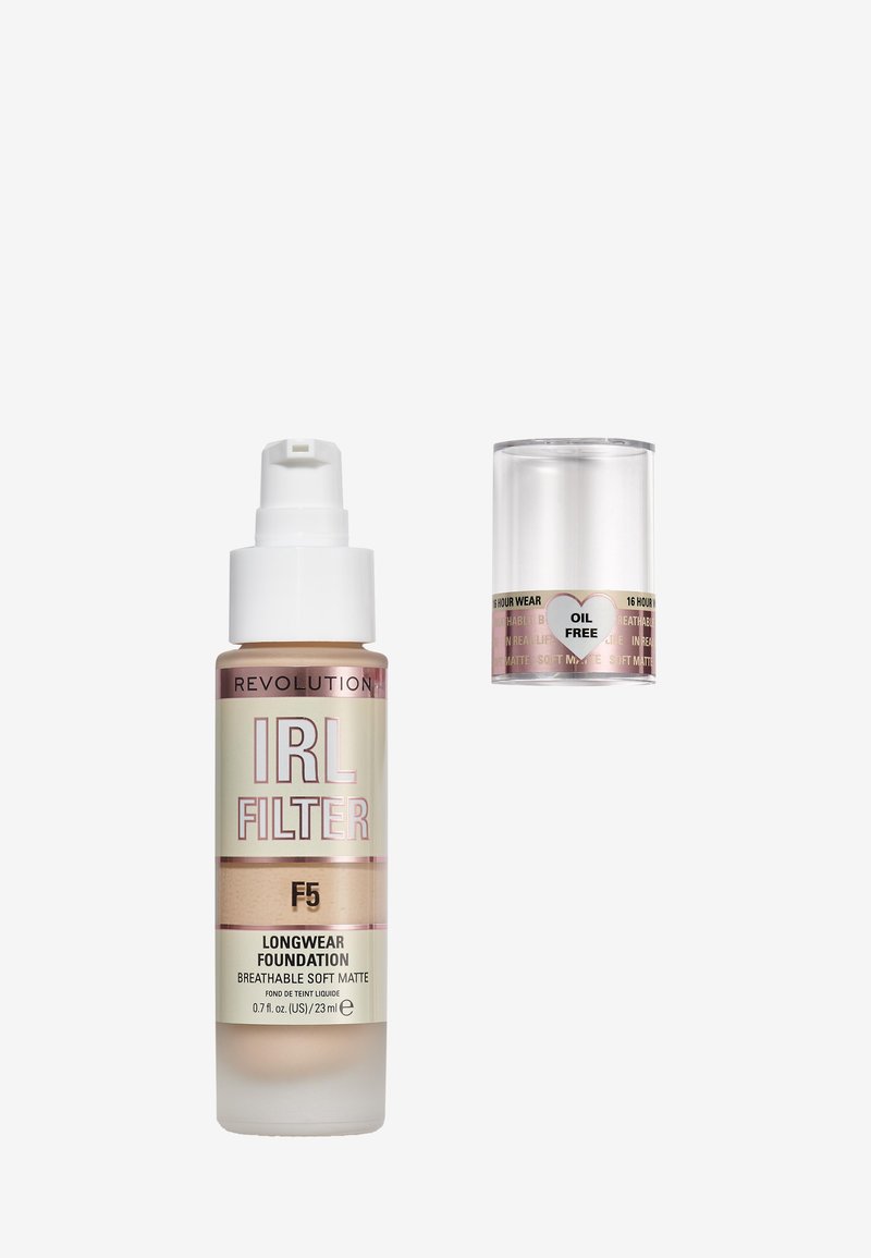 Makeup Revolution - IRL FILTER LONGWEAR FOUNDATION - Base de maquillaje - f5, Ampliar