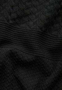 Next ZIP NECK SMART REGULAR FIT - Polo - black
