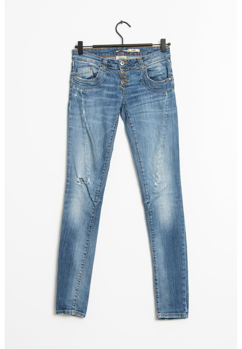 PLEASE Jean boyfriend - blue