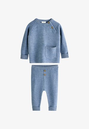 Next SET - REGULAR FIT - Stoffhose - blue