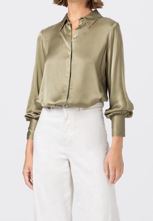 Overhemdblouse - green