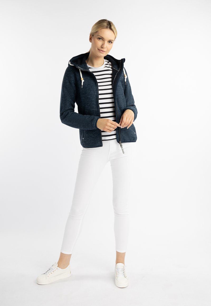 Damen Sweatshirts | Schmuddelwedda SCHMUDDELWEDDA FRAULLY Fleecejacke blaugrau melange/blau-meliert - MQ44999 Damen Sweatshirts | Schmuddelwedda SCHMUDDELWEDDA FRAULLY Fleecejacke blaugrau melange/blau-meliert - MQ44999