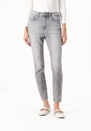 Slim fit jeans - grey denim