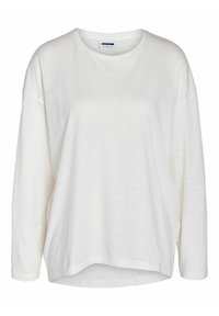 NMMATHILDE O-NECK HIGH LOW  - Long sleeved top - sugar swizzle