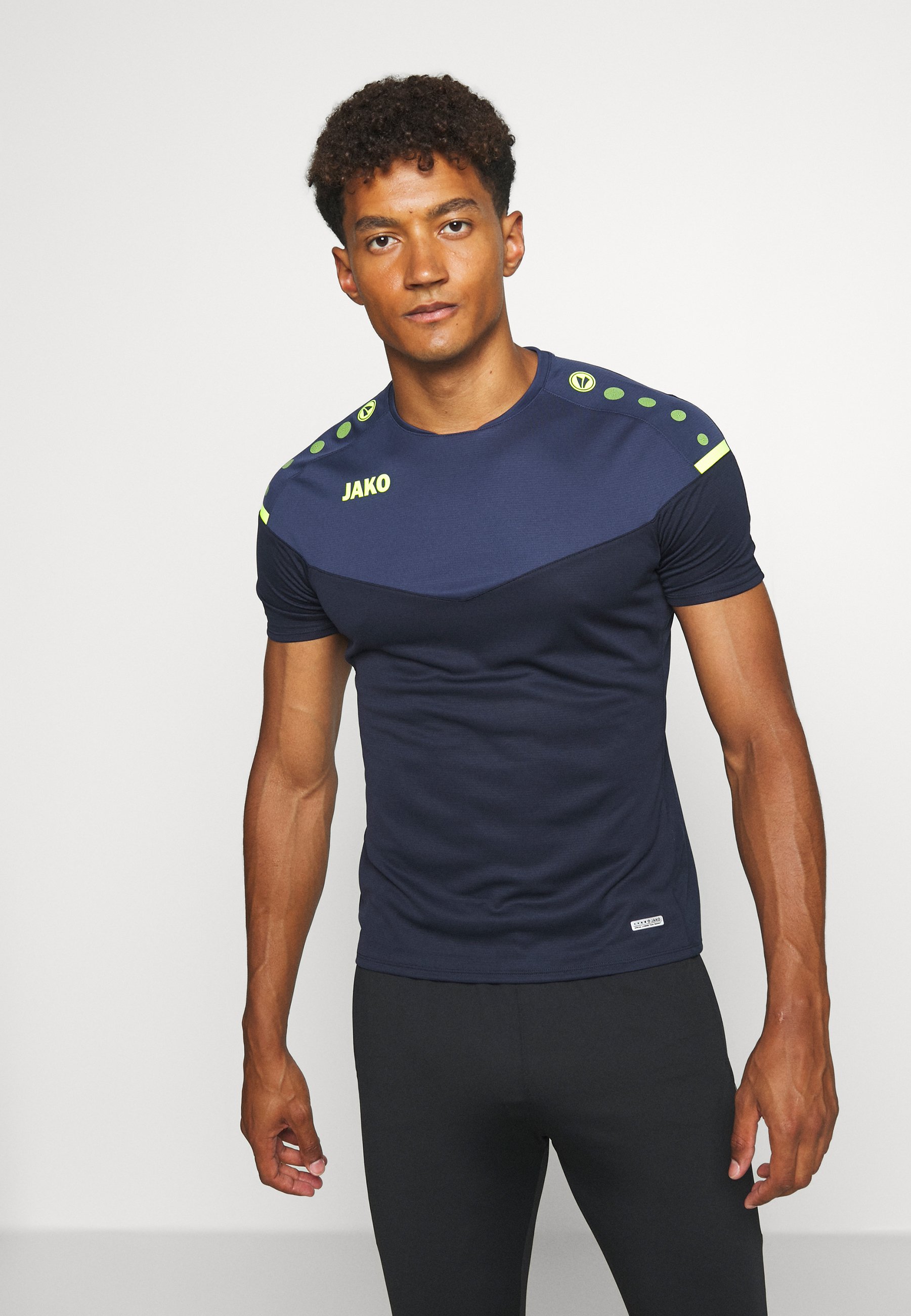 JAKO CHAMP - Print T-shirt - marine 