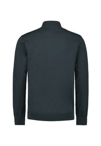 NO EXCESS TIMELESS BASICS HALF-ZIP - Strickpullover - dark blue