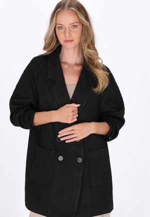 Cappotto corto - black check