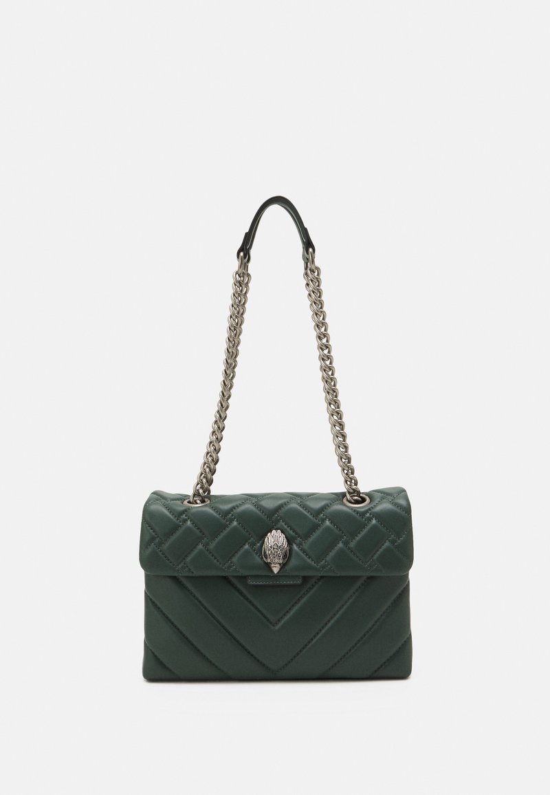 Kurt Geiger London KENSINGTON BAG Axelremsväska teal/melerad