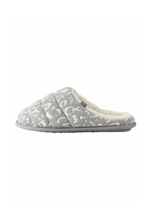 Pantoffels - grey animal
