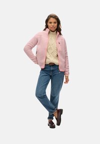 Superdry & Co FULL ZIP - Giacca in pile - pink