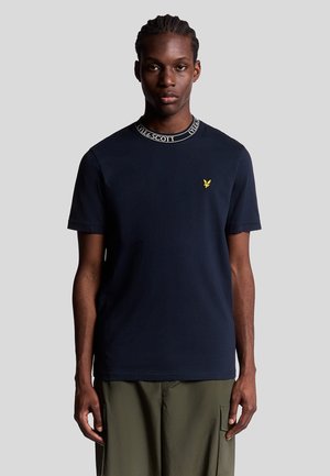 SS LOGO  - T-shirt basique - ydark navy  bone white