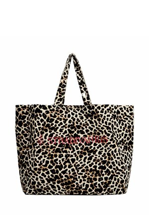 PREORDER- Maxi Cabas Matelassé Champignon in Beige / Moutarde main image 1