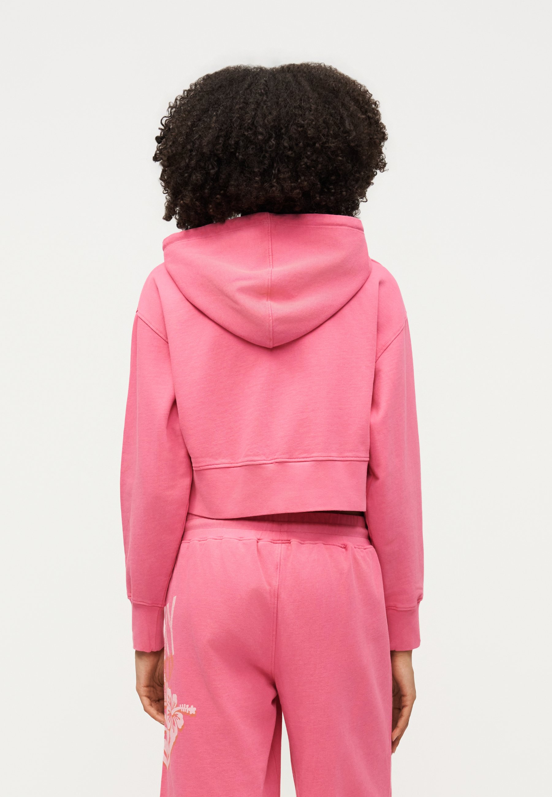 Roxy BOXY HOODIE - Zip-up sweatshirt - azalea pink/pink - Zalando.ie