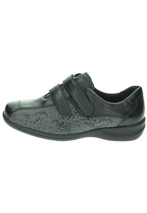 Waldläufer Slip-ons - schwarzanthrazit