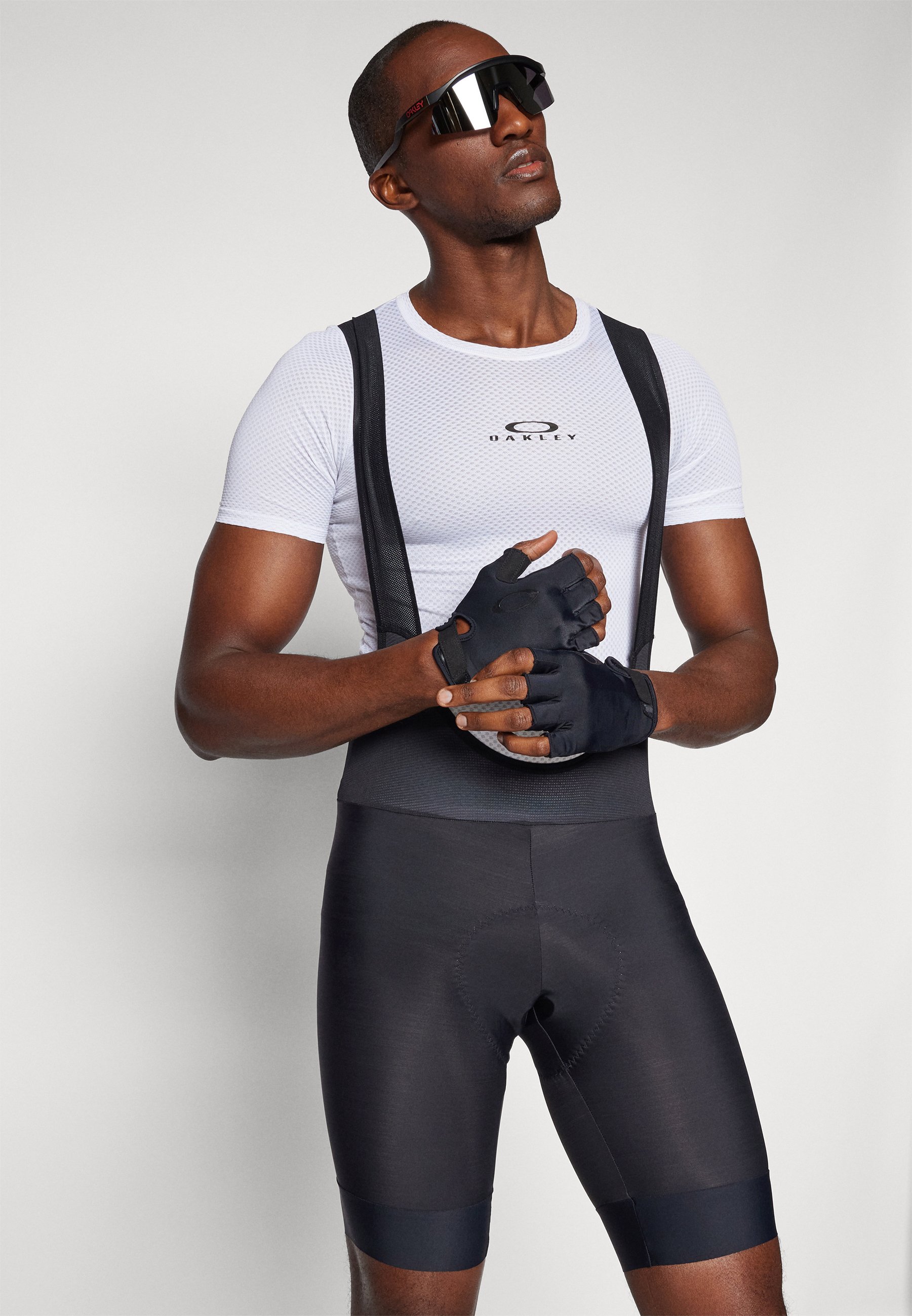 Oakley ICON CLASSIC BIB - Bib shorts - blackout/black - Zalando.co.uk